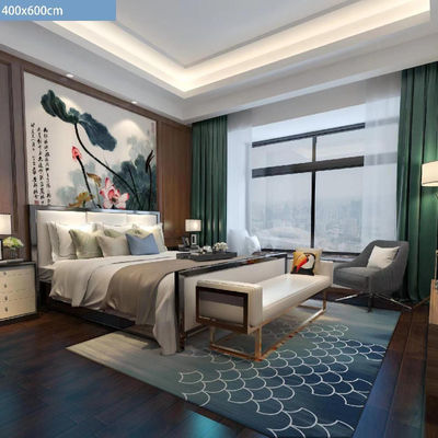 Высокий столбик 100% нейлона Custom Printing Modern Design Hotel Carpets для эксклюзивных отелей