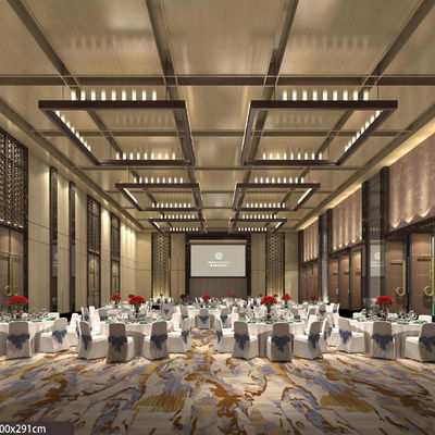 Высокий столбик 100% нейлона Custom Printing Modern Design Hotel Carpets для эксклюзивных отелей