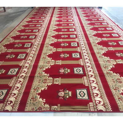 8 мм высота колоды нескользящей мечети ковровой ролл в дизайне для пакистанской мечети