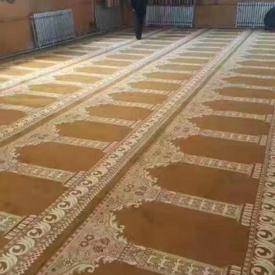 Дизайн мечети ковровой рулон с весом 1200 г / кв. м и шириной 4 м в Пакистане