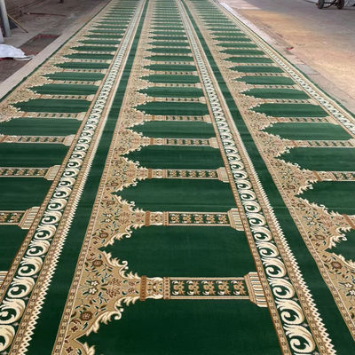 80% шерсти и 20% нейлона Мягкий ковер для мечети