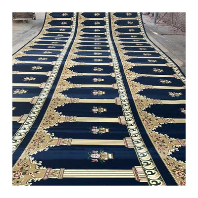 Четырехугольник мусульманская стена к стене Молитвенный ковер Рулон Tapis de Mosque Ковер для мечети