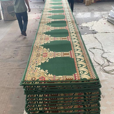Четырехугольник мусульманская стена к стене Молитвенный ковер Рулон Tapis de Mosque Ковер для мечети
