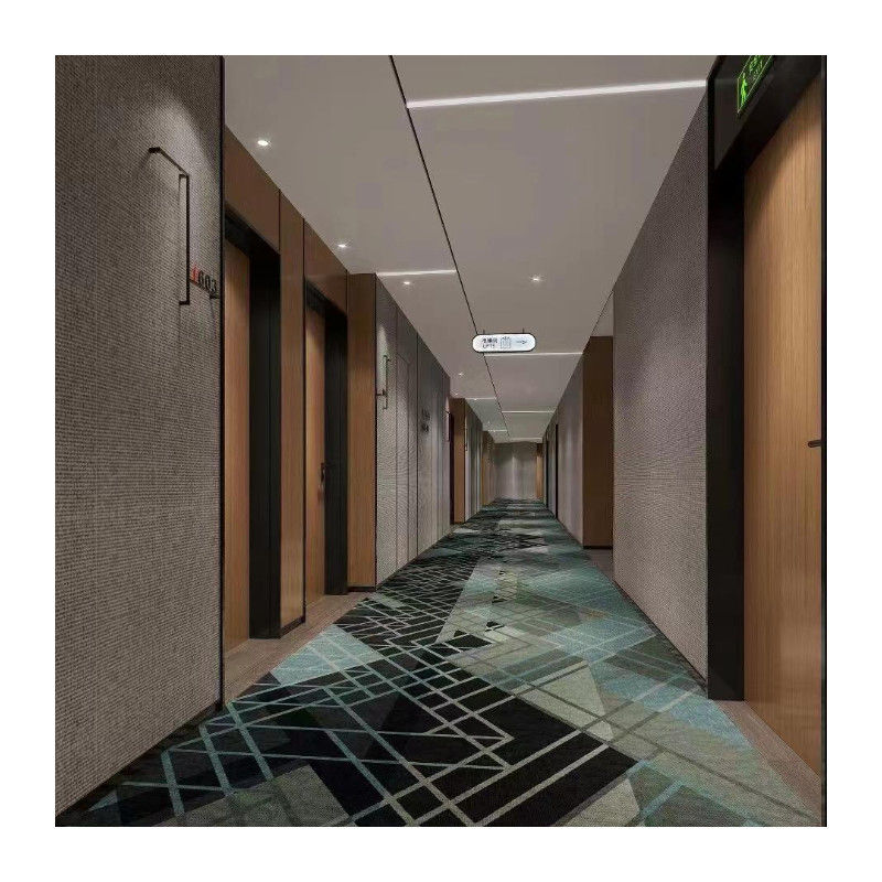 Высокий столбик нейлона Custom Printing Hotel Carpets Современный стиль дизайна для вестибюля