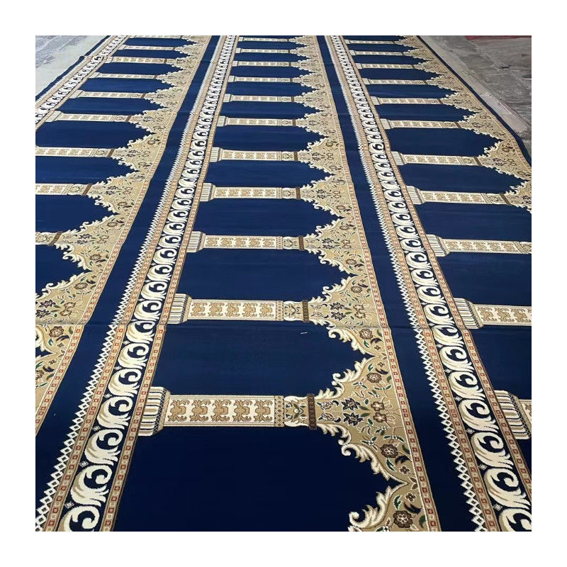 Мусульманский ковер из стены в стену Молитвенный ковер Рулонный ковер Tapis de Mosque Ковер для церкви